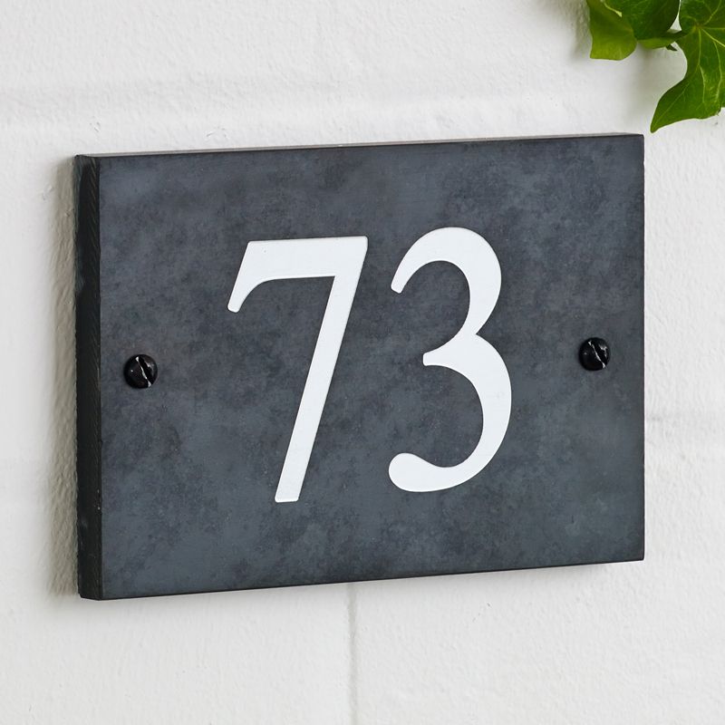 number 15 Slate house number 