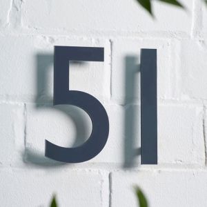 Wood Numbers - Indoor Wall Number Signs