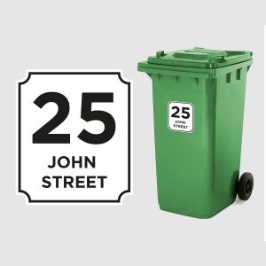 Wheelie Bin Number