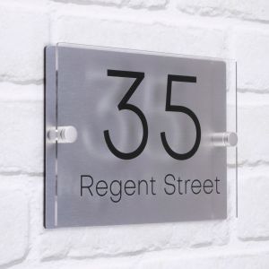 Acrylic House Sign Regent