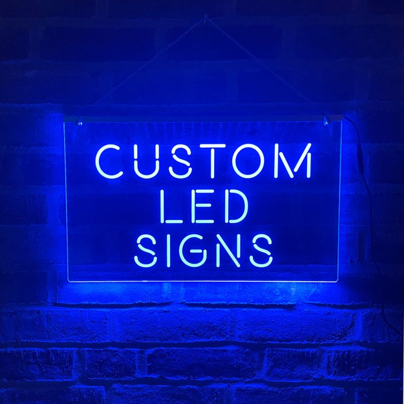 Personalised led wall light on sale